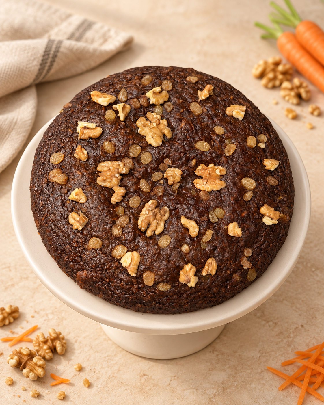 Carrot Date Cake